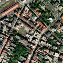 Satellite imagery of Business Academy[Teplice] school t., CZ