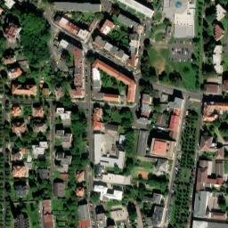Satellite imagery of [Teplice] church t., CZ