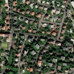 Satellite imagery of [Teplice] church t., CZ