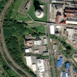 Satellite imagery of [Trmice] heat plant chimney-1, CZ