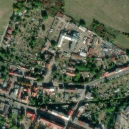 Satellite imagery of [Trmice] castle outlook t., CZ