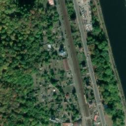 Satellite imagery of Střekov [Ústí nad Labem-Střekov] burg outlook t., CZ