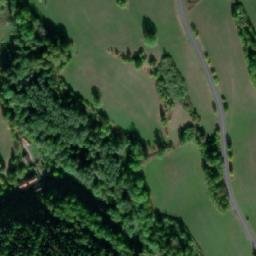 Satellite imagery of [Zubrnice] church t., CZ