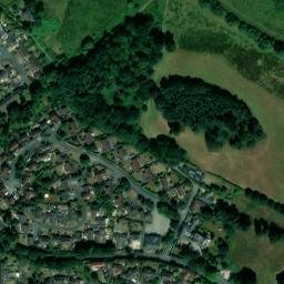 Satellite imagery of Powderham Castle, GB