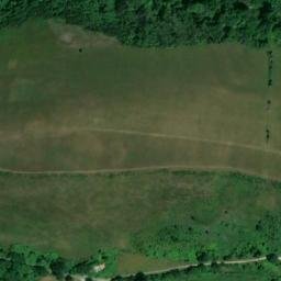 Satellite imagery of Corfe Castle, GB