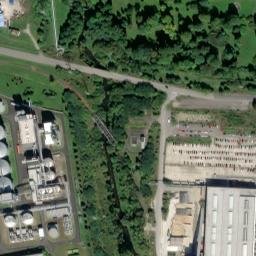 Satellite imagery of [Trmice] heat plant chimney-1, CZ