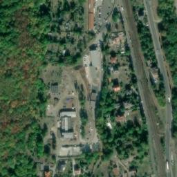 Satellite imagery of Střekov [Ústí nad Labem-Střekov] burg outlook t., CZ