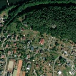 Satellite imagery of [Malá Skála-Sněhov] villa sanctus t., CZ