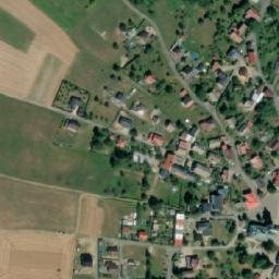 Satellite imagery of [Bozkov] church outlook t., CZ