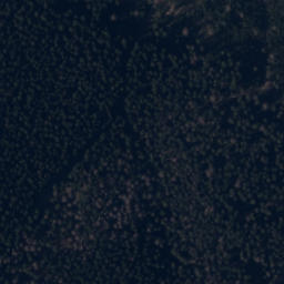 Satellite imagery of Trójpański Kamień / Třípanský kámen, PL