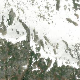 Satellite imagery of Mount Gandalf, CA