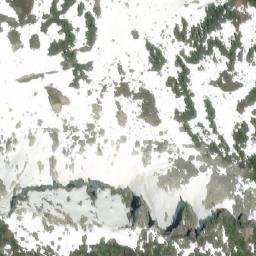 Satellite imagery of Mount Gandalf, CA