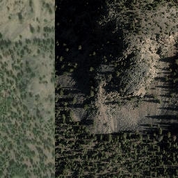 Satellite imagery of Sugarloaf Hill, CA