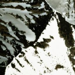 Satellite imagery of Harlech Peak, CA