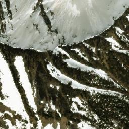 Satellite imagery of Harlech Peak, CA