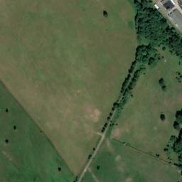 Satellite imagery of [Brandov] church sanctus t., CZ