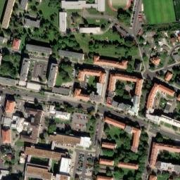 Satellite imagery of [Teplice-Řetenice] glassworks chimney-2, CZ