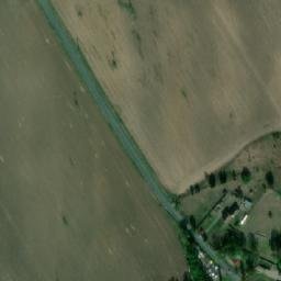 Satellite imagery of [Kravaře v Čechách] church t., CZ