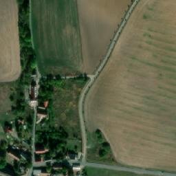 Satellite imagery of [Kravaře v Čechách] church t., CZ