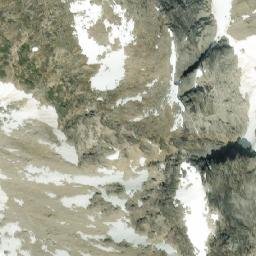 Satellite imagery of Mount Aragorn, CA