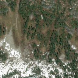 Satellite imagery of Mount Gandalf, CA