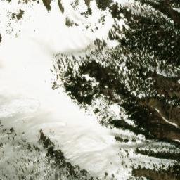 Satellite imagery of Harlech Peak, CA
