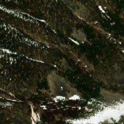 Satellite imagery of Harlech Peak, CA