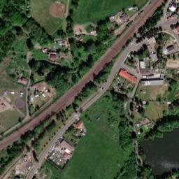 Satellite imagery of [Jeníkov u Duchcova] church t., CZ