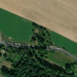 Satellite imagery of [Stvolínky] church t., CZ