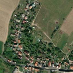 Satellite imagery of [Stvolínky] church t., CZ