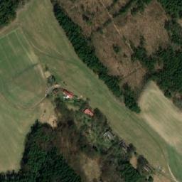 Satellite imagery of [Bílá-Hradčany] church t., CZ