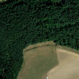 Satellite imagery of [Vlastibořice] cemetery chapel sanctus t., CZ