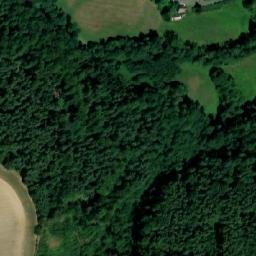 Satellite imagery of [Vlastibořice] cemetery chapel sanctus t., CZ