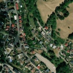 Satellite imagery of [Vrchlabí] monastery church t., CZ