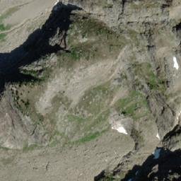 Satellite imagery of Gates Peak, CA