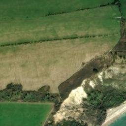 Satellite imagery of Jurassic Coast, GB