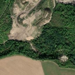 Satellite imagery of [Teplice-Řetenice] former brickyard chimney, CZ