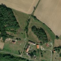 Satellite imagery of Novozámecký rybník Zahrádky [Jestřebí u České Lípy] outlook t., CZ