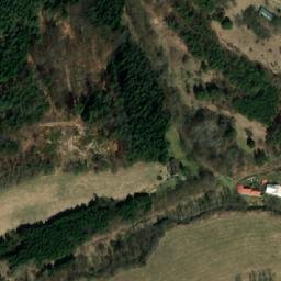 Satellite imagery of [Bílá-Hradčany] church t., CZ