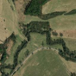 Satellite imagery of [Bílá-Hradčany] church t., CZ