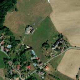 Satellite imagery of [Vlastibořice] cemetery chapel sanctus t., CZ