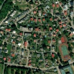 Satellite imagery of [Vrchlabí] monastery church t., CZ