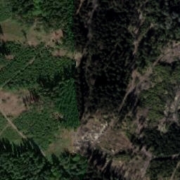 Satellite imagery of Buková hora, CZ