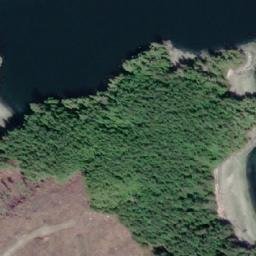 Satellite imagery of Dinner Point, CA