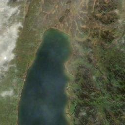 Satellite imagery of Edouard Pass, CA