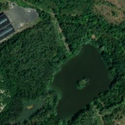 Satellite imagery of [Háj u Duchcova] former mine chimney, CZ