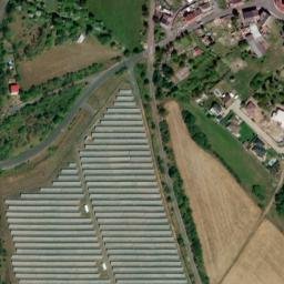 Satellite imagery of [Jeníkov u Duchcova] church t., CZ