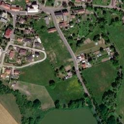 Satellite imagery of [Jeníkov u Duchcova] church t., CZ