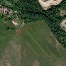 Satellite imagery of [Jeníkov u Duchcova] church t., CZ