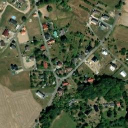 Satellite imagery of [Vlastibořice] cemetery chapel sanctus t., CZ